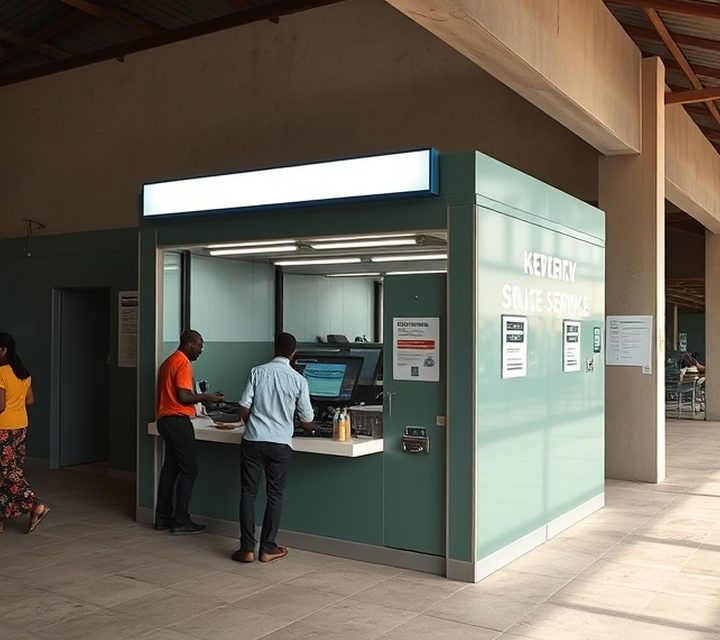 After — New terminal installed and running continuously.